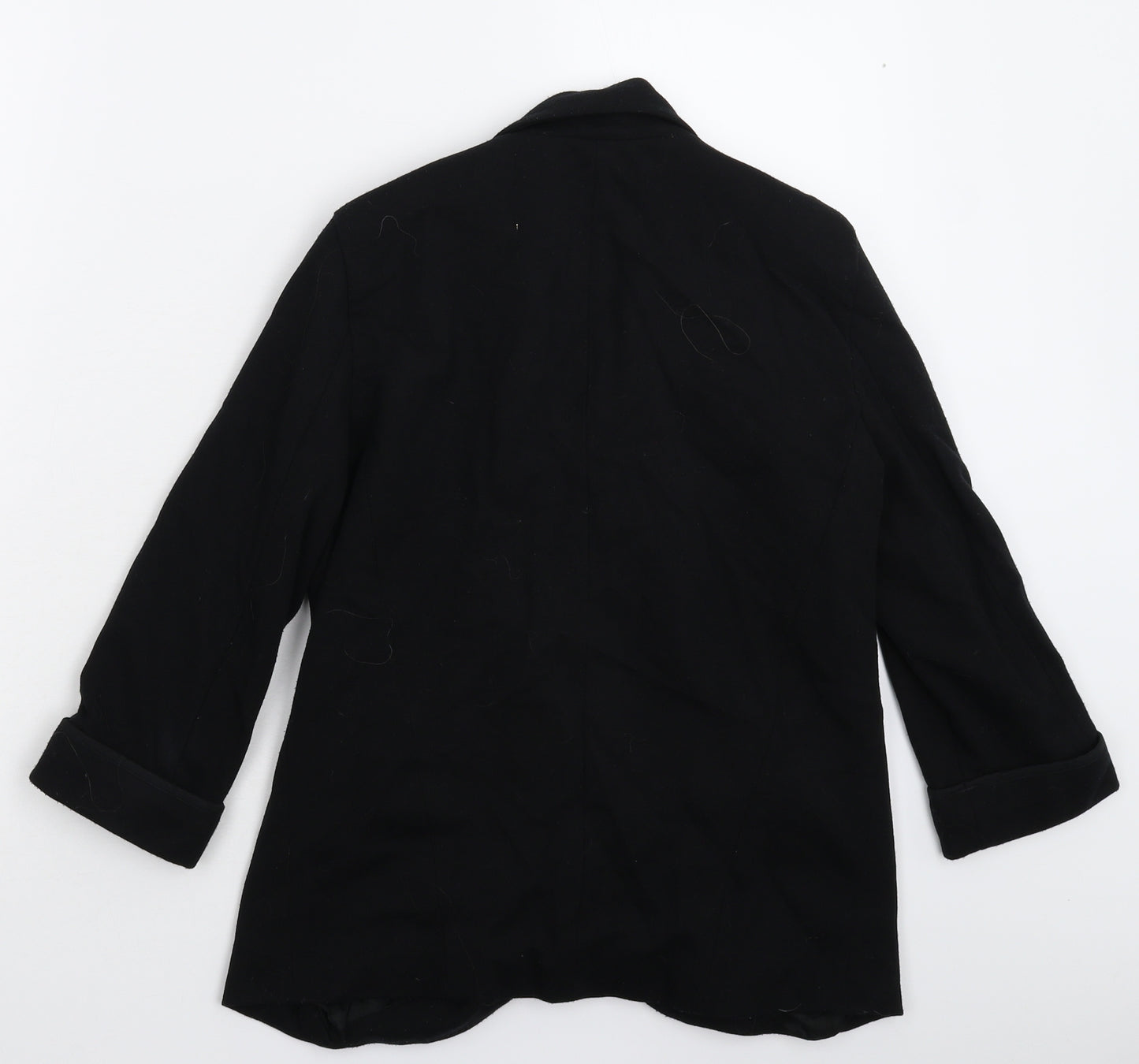Topshop Womens Black   Jacket Blazer Size 10