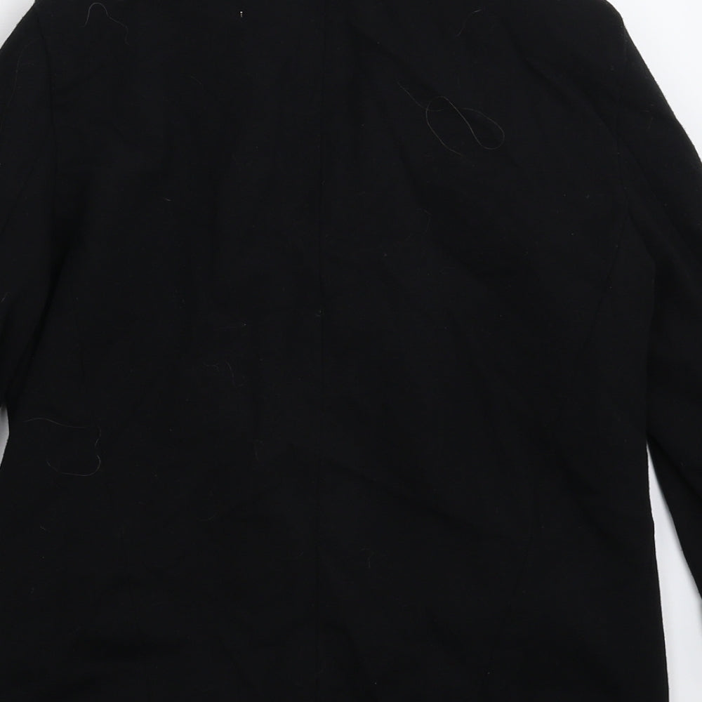 Topshop Womens Black   Jacket Blazer Size 10