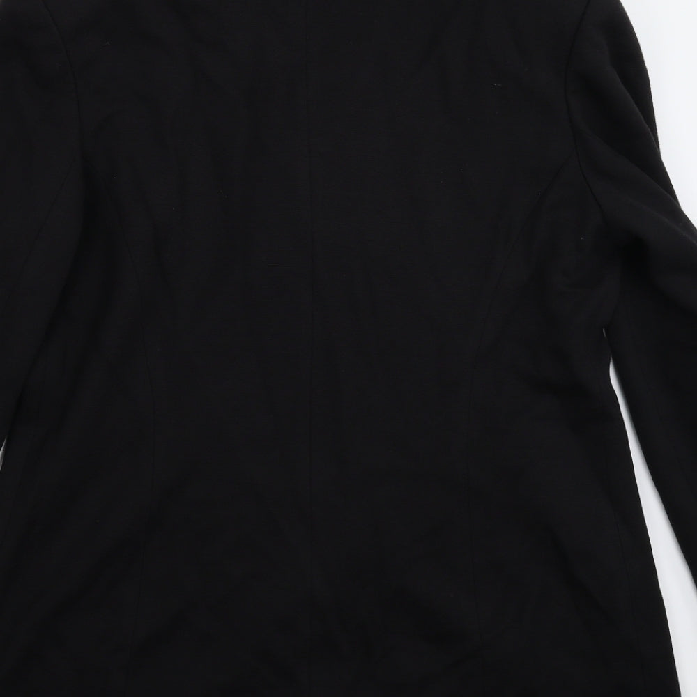 Julian Taylor Womens Black   Jacket Blazer Size 16