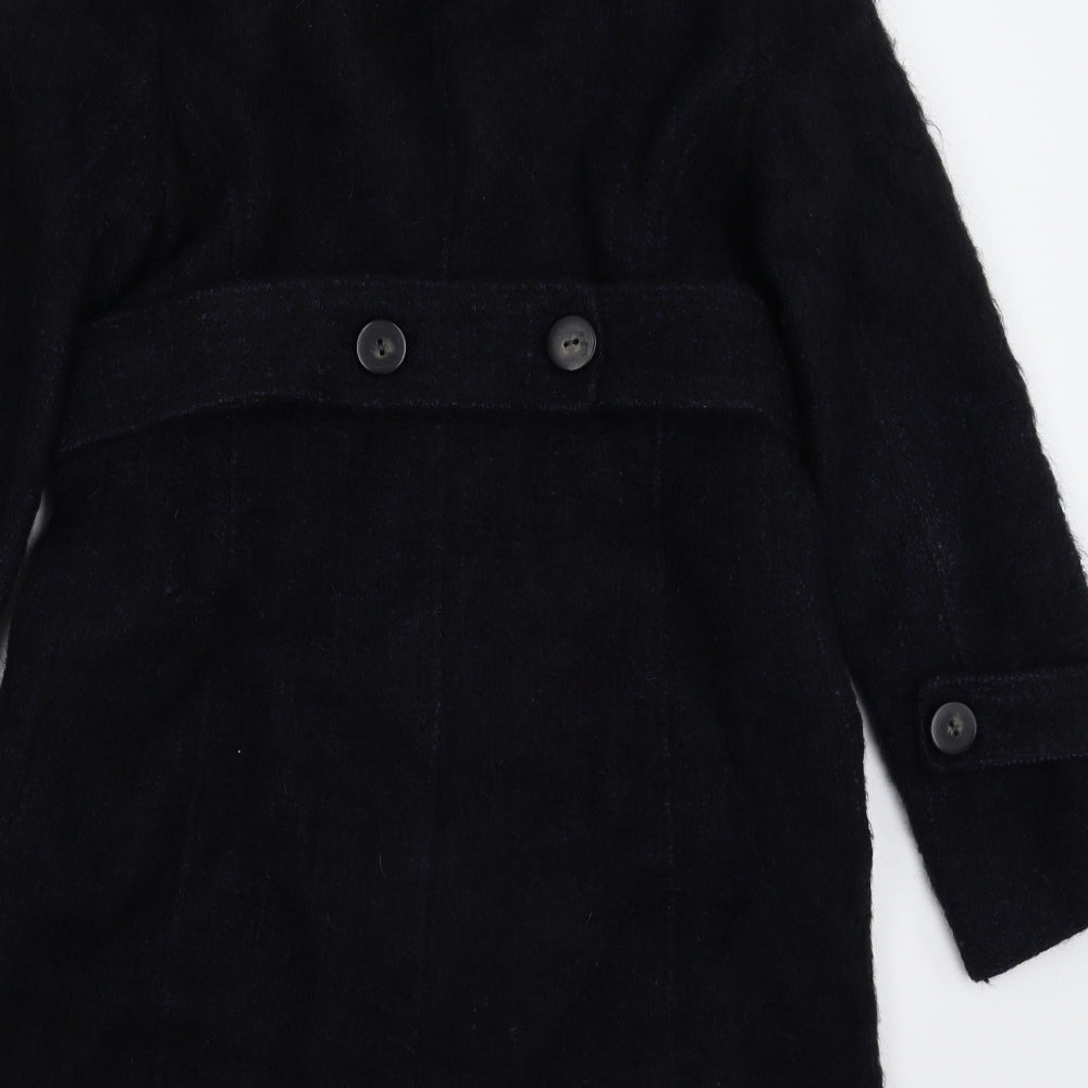 Comptoir des Cotonniers Womens Blue   Pea Coat Coat Size 10