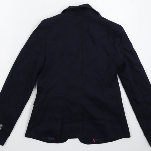 Lands' End Womens Blue   Jacket Suit Jacket Size 8