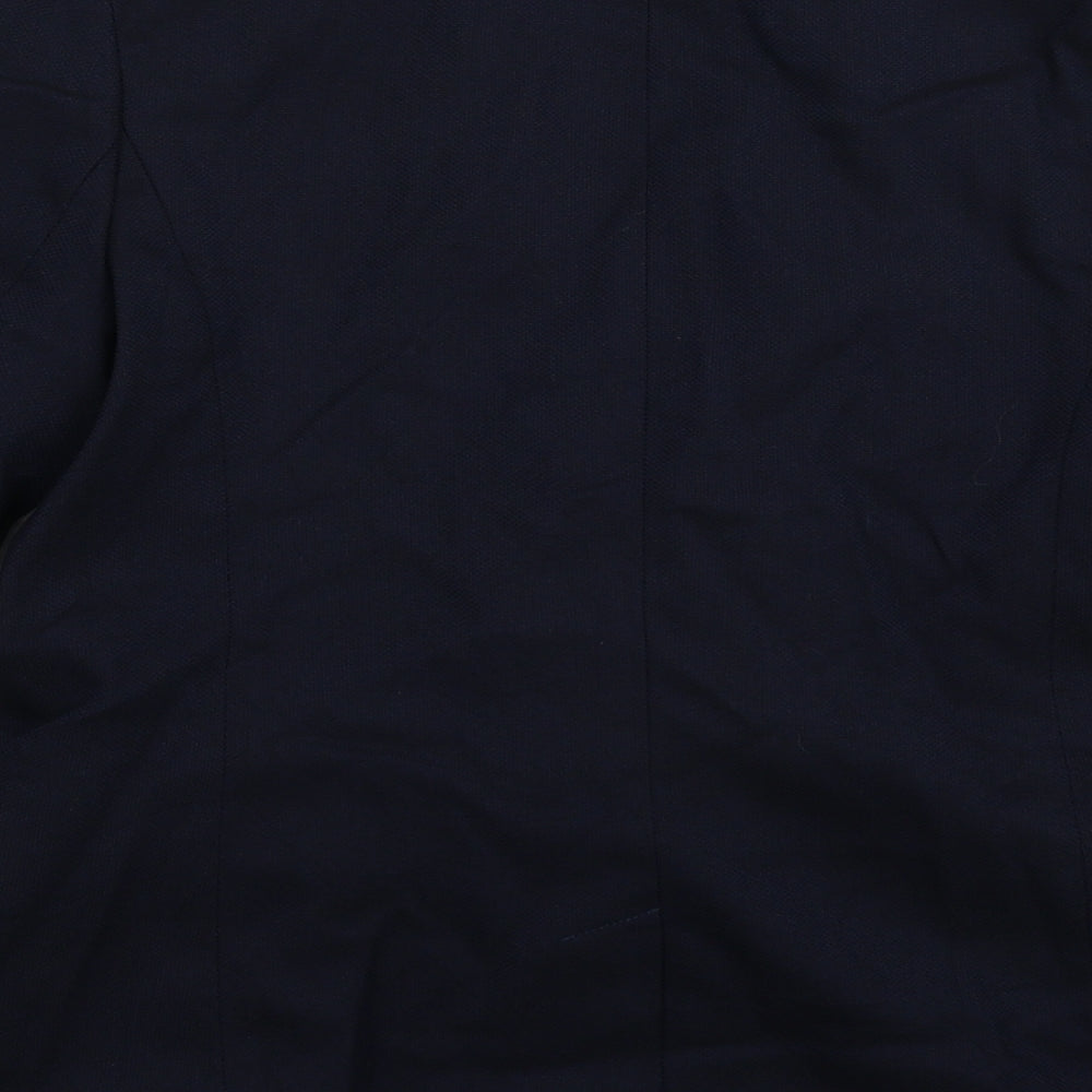 Lands' End Womens Blue   Jacket Suit Jacket Size 8