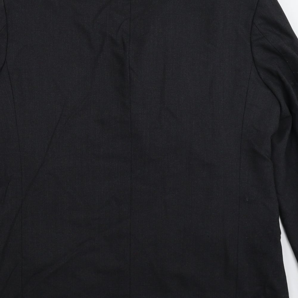 Balmain Mens Black   Jacket Suit Jacket Size 46