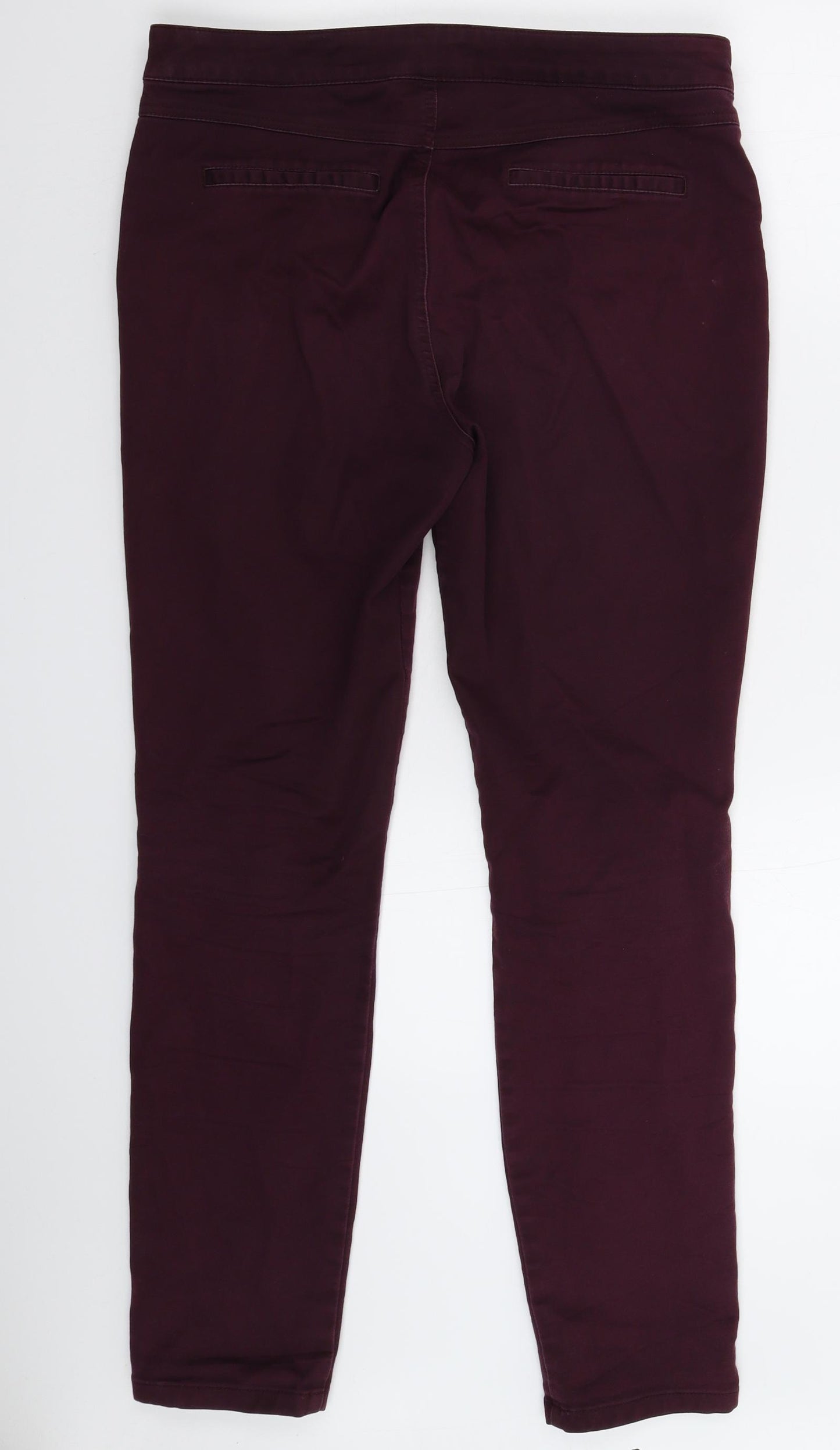 Wallis Womens Brown  Denim Jegging Jeans Size 14 L30 in