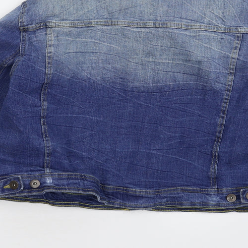 Simply Be Womens Blue  Denim Jacket  Size 22