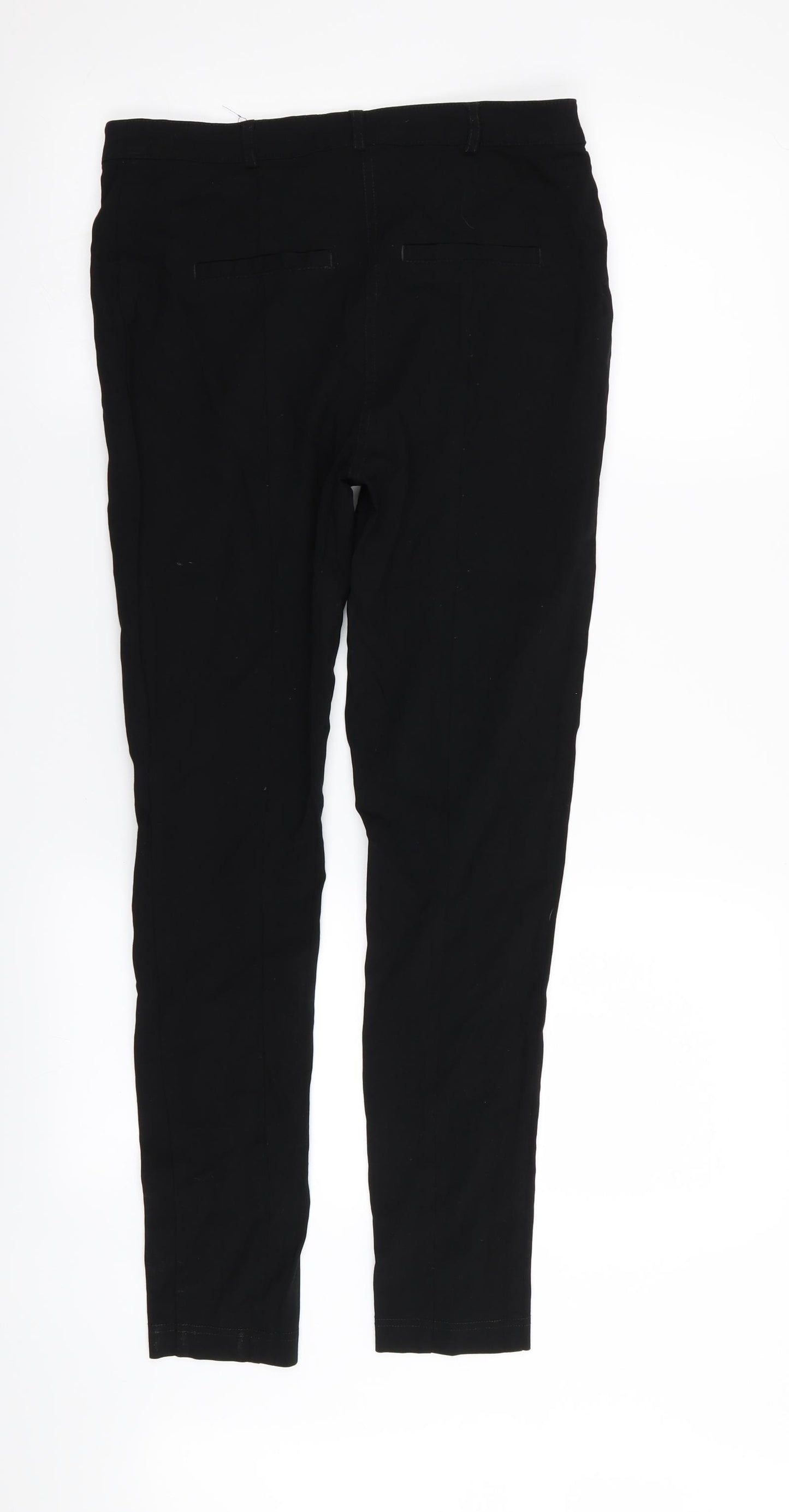 Primark Womens Black   Trousers  Size 10 L28 in