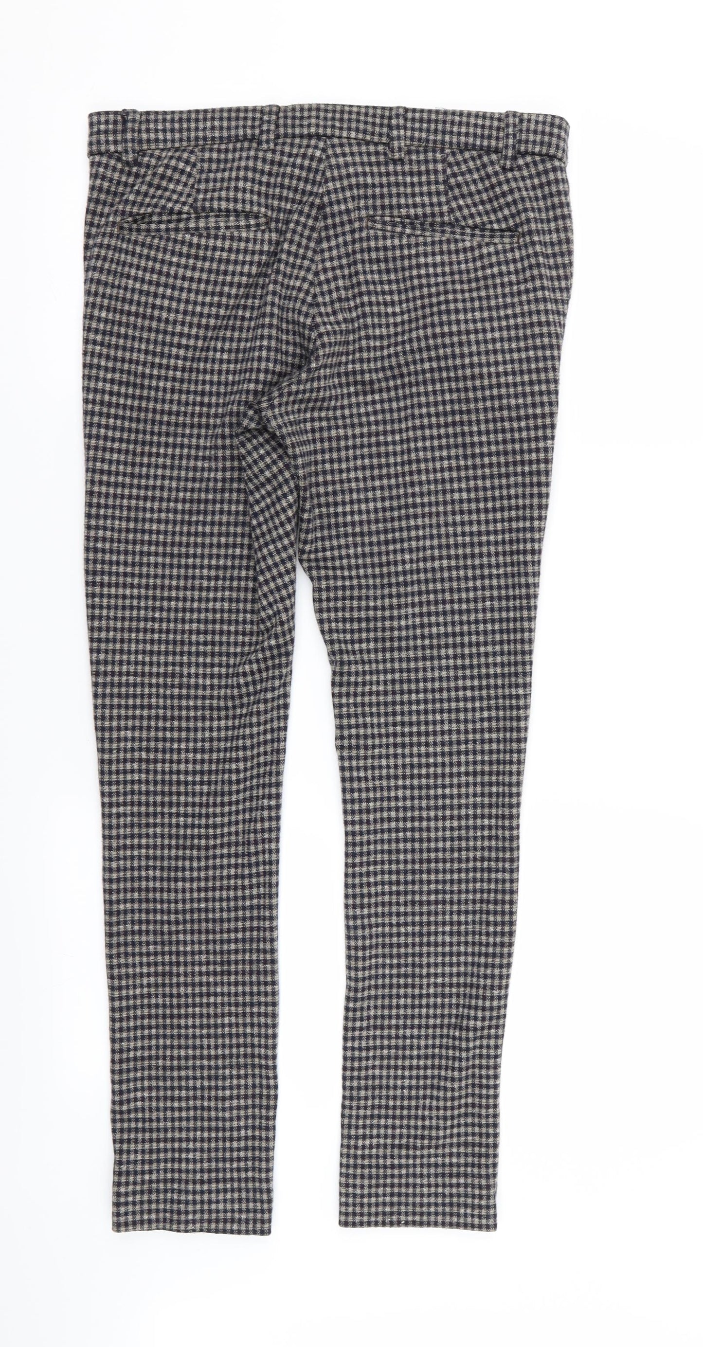 River Island Mens Multicoloured Check  Trousers  Size 30 in L29 in