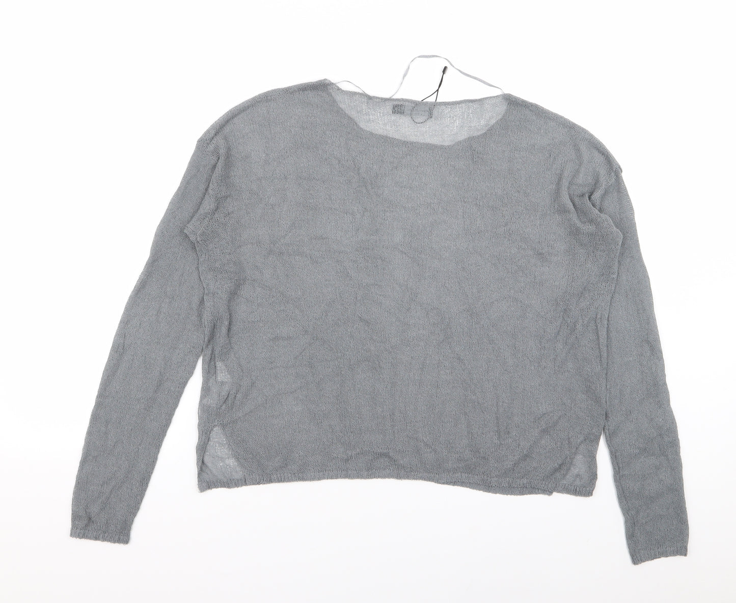 bershka bs girl Womens Grey   Basic T-Shirt Size 6