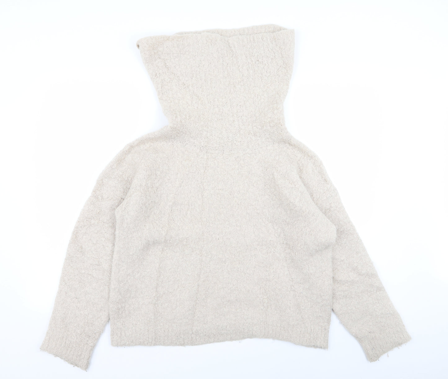 m&s Womens Beige   Pullover Jumper Size 12