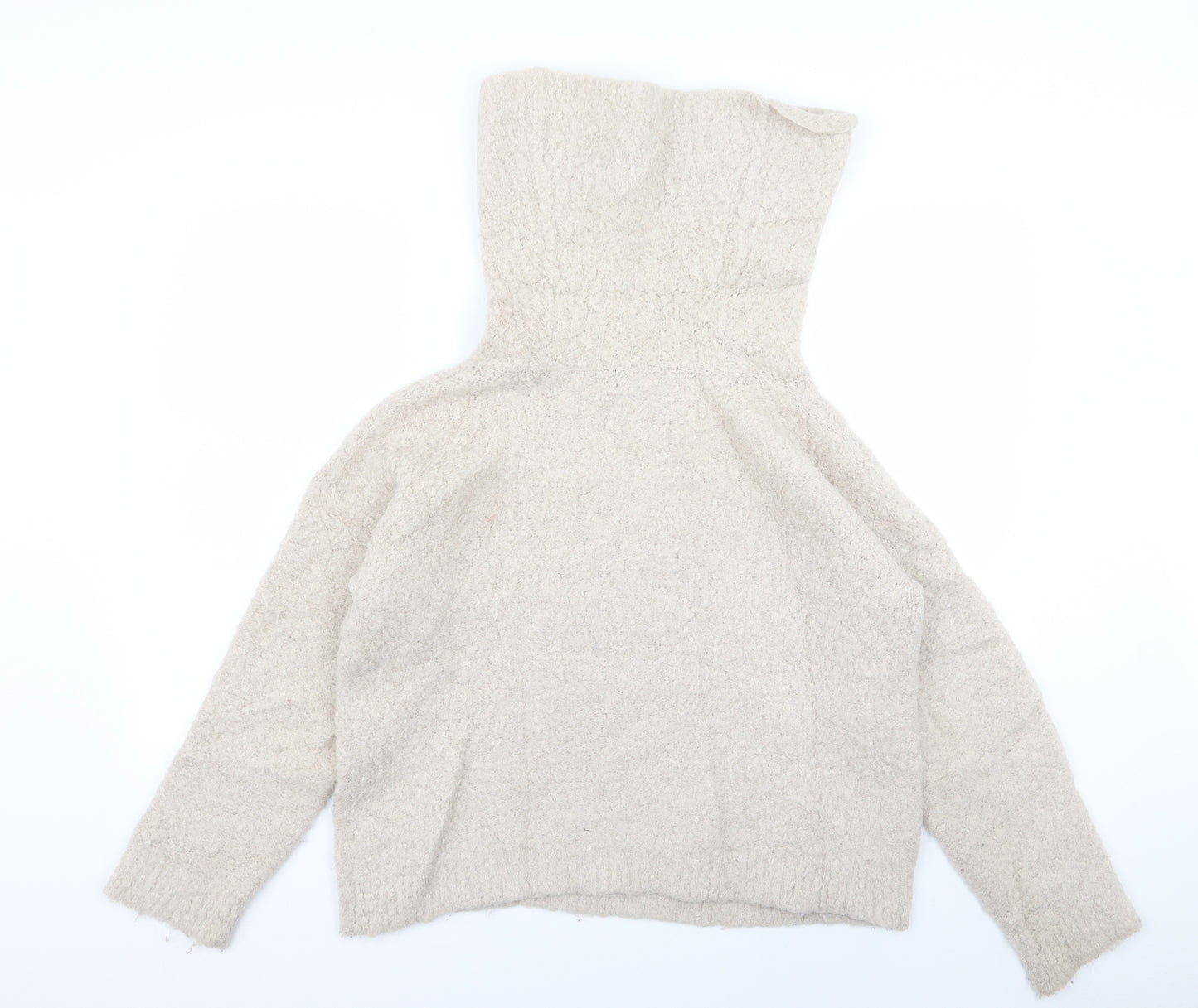 m&s Womens Beige   Pullover Jumper Size 12