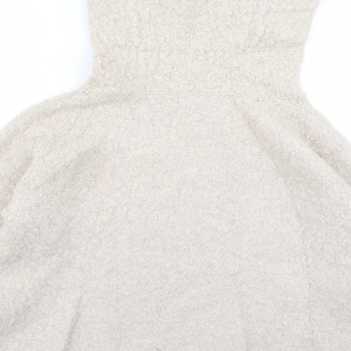 m&s Womens Beige   Pullover Jumper Size 12