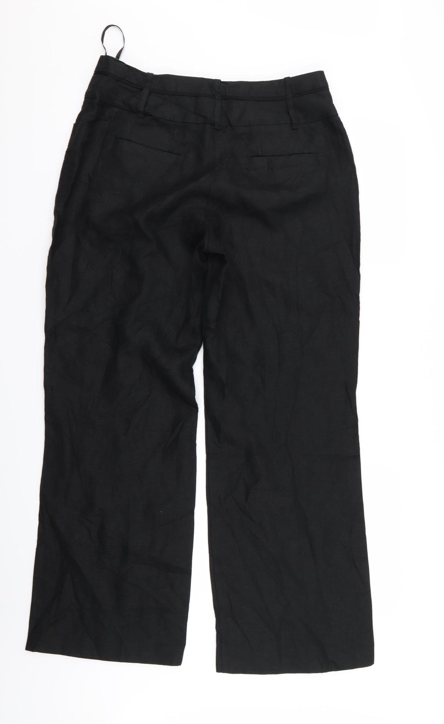 NEXT Womens Black   Trousers  Size 12 L30 in