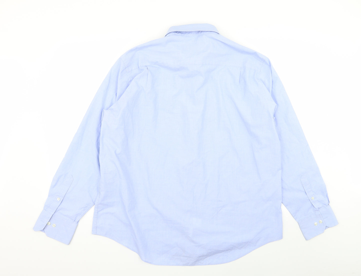 NEXT Mens Blue    Dress Shirt Size 17.5
