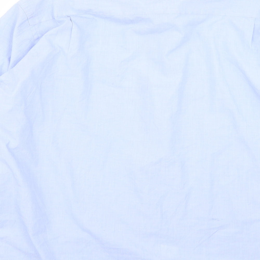 NEXT Mens Blue    Dress Shirt Size 17.5