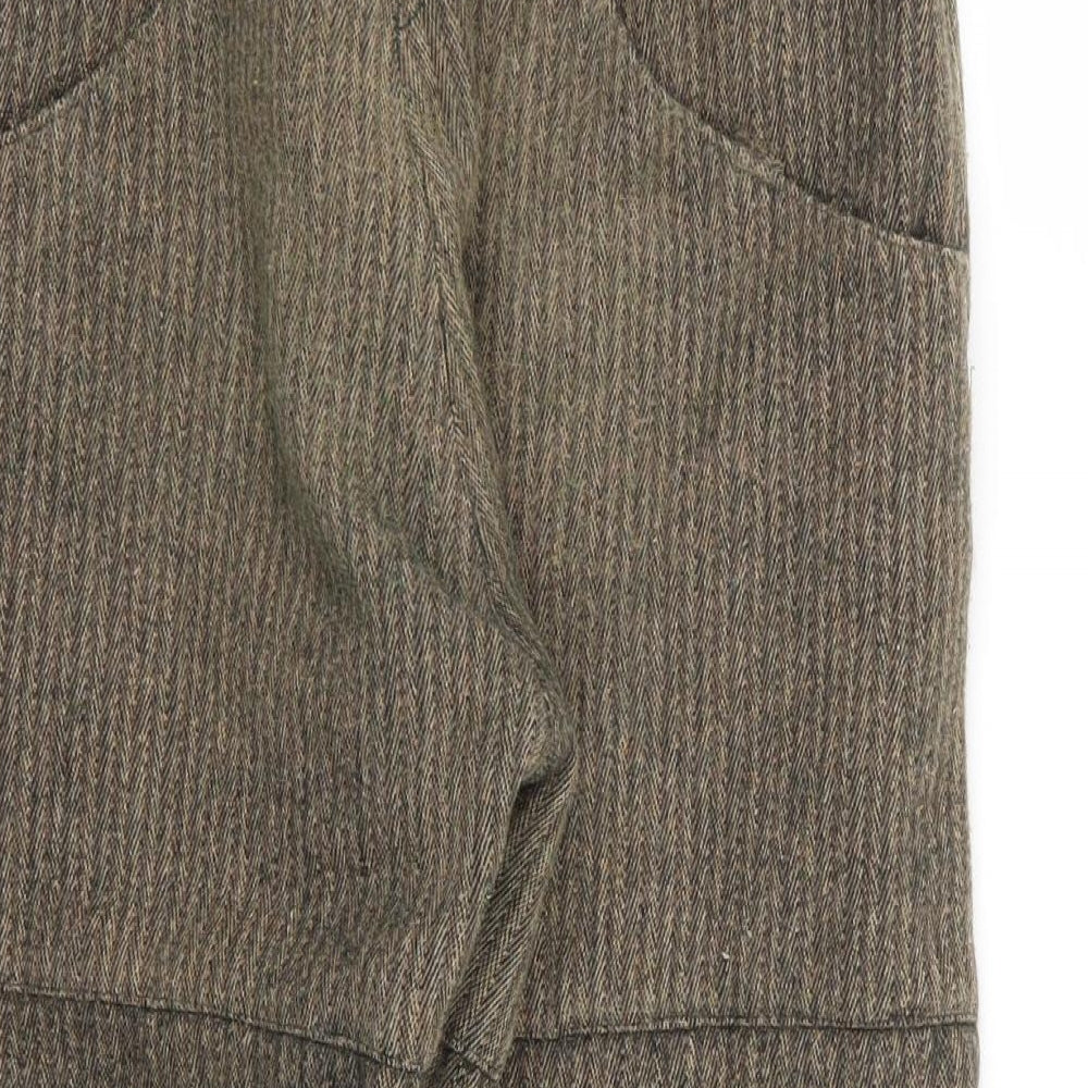 clarkls Mens Brown   Capri Trousers Size 30 in L20 in