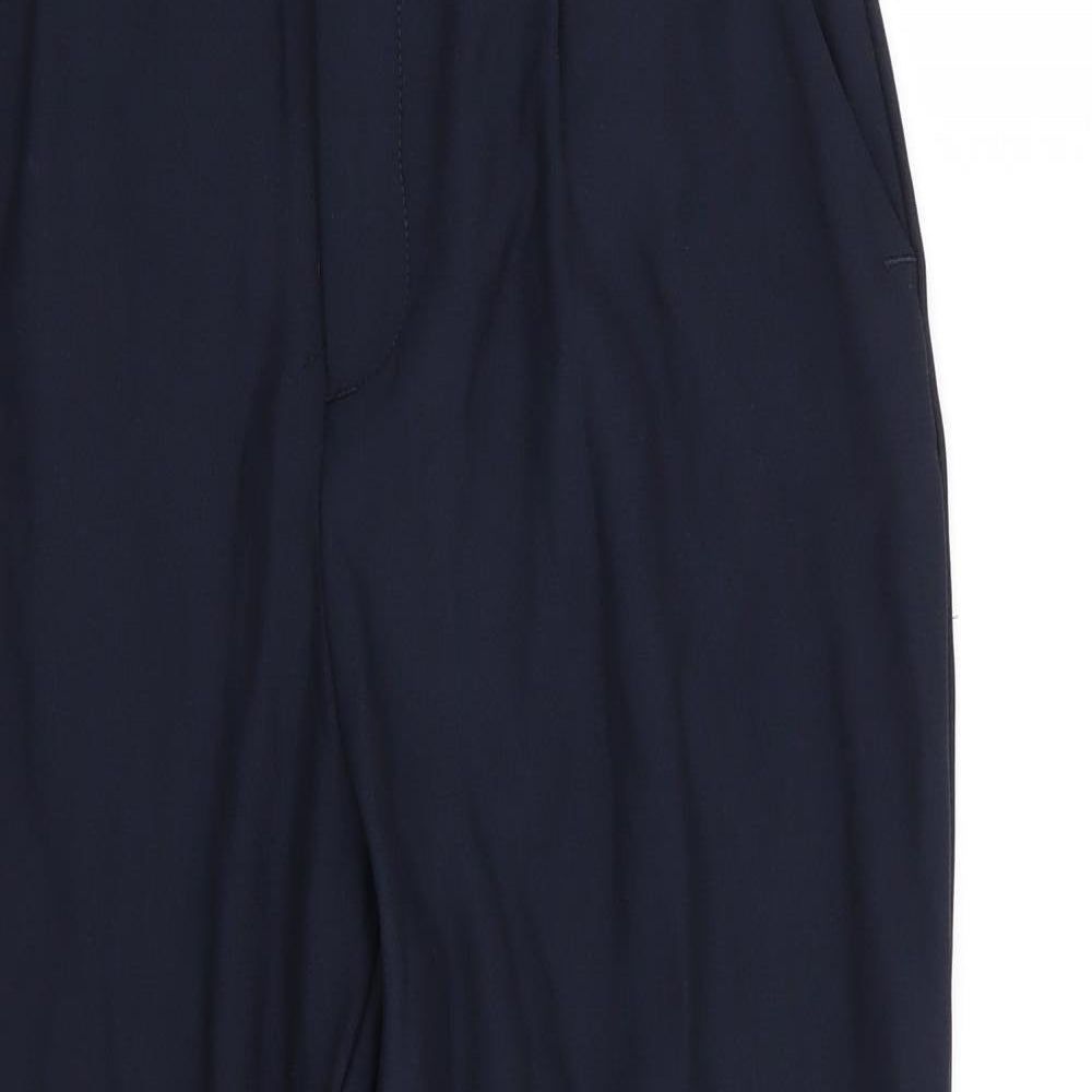 Zara Womens Blue   Trousers  Size 4 L25 in
