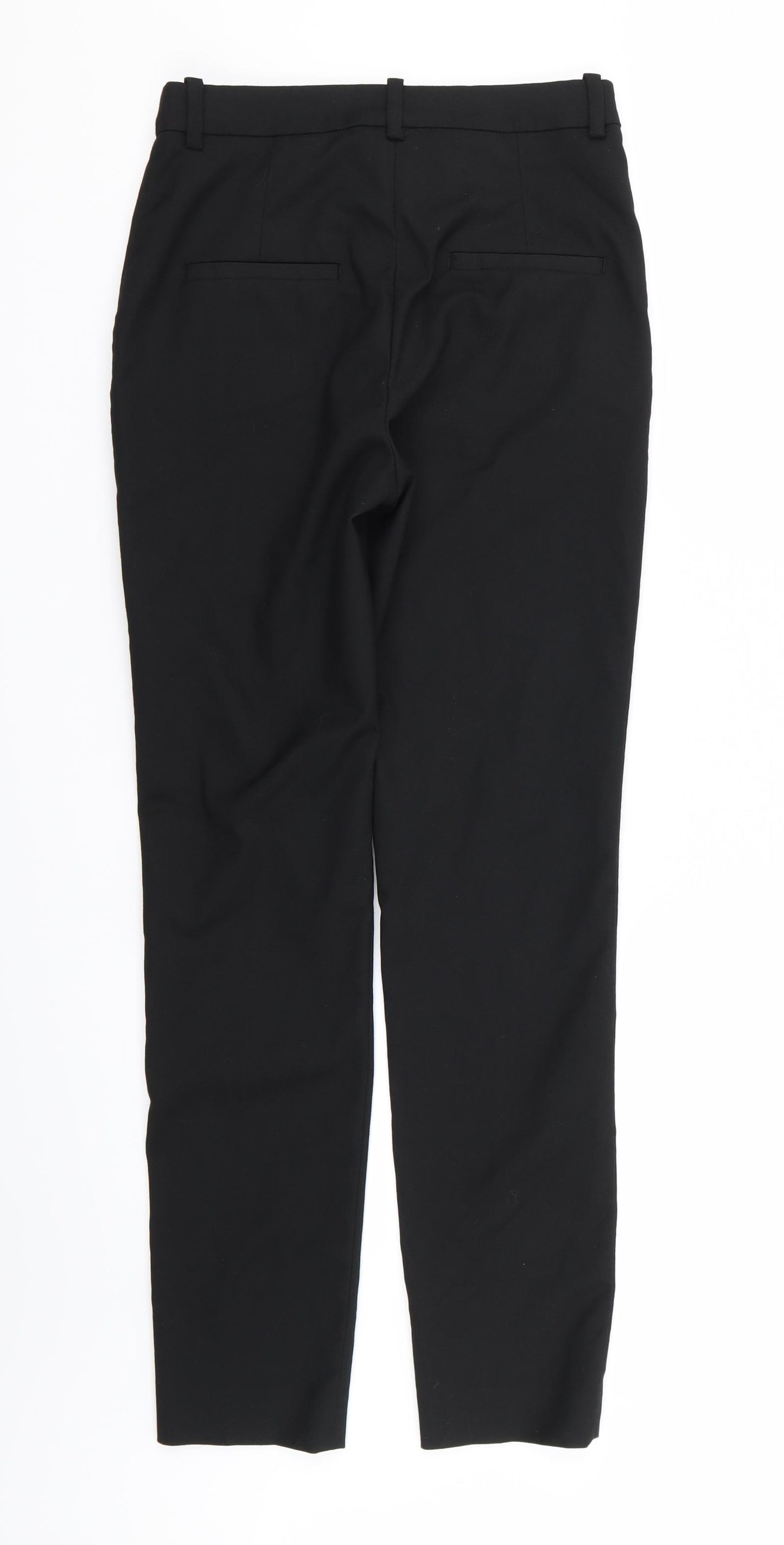 H&M Womens Black   Trousers  Size 4 L29 in