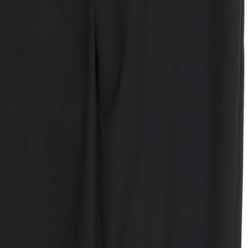 H&M Womens Black   Trousers  Size 4 L29 in