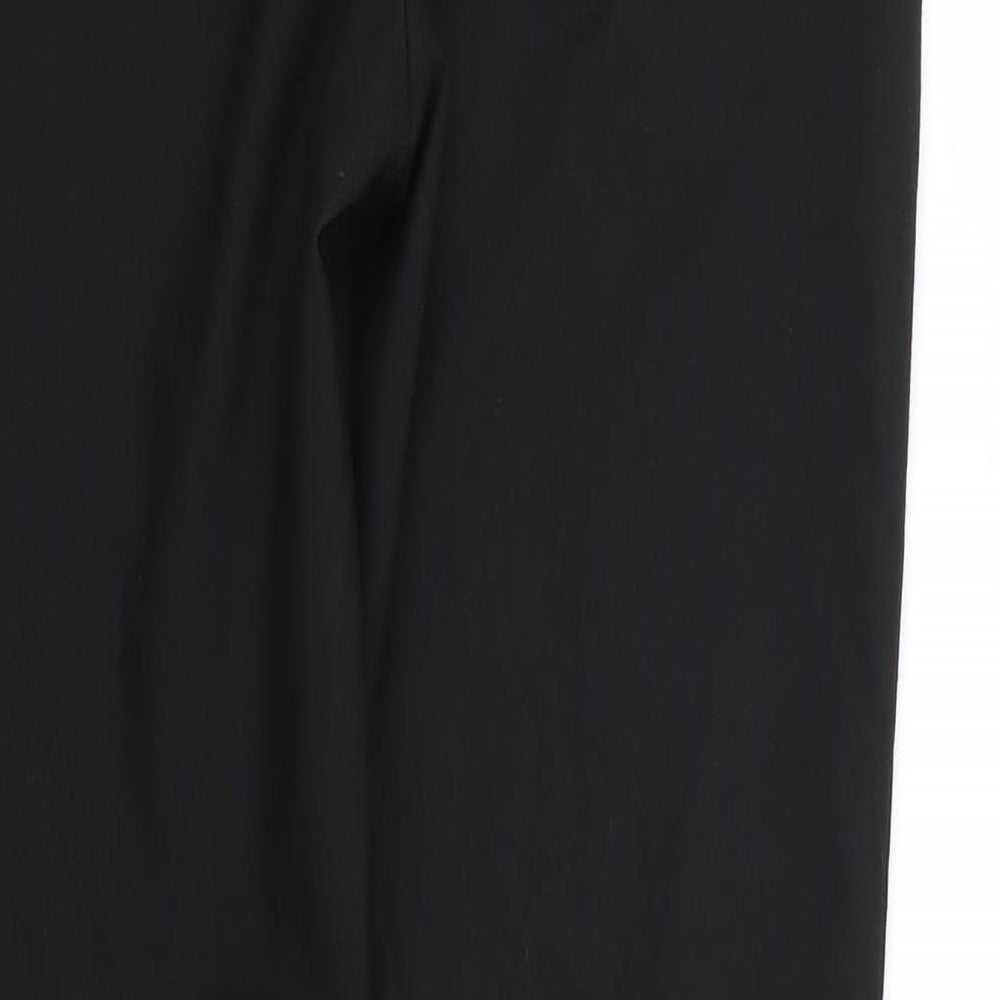 H&M Womens Black   Trousers  Size 4 L29 in