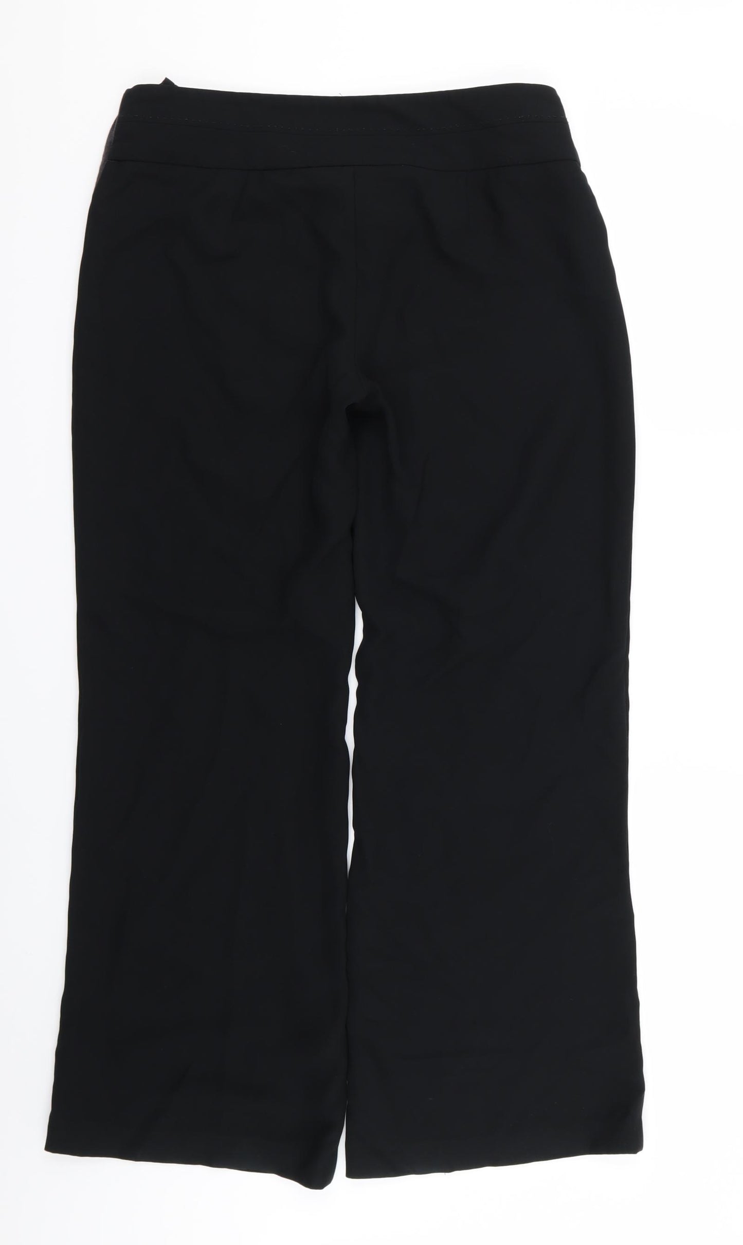 NEXT Womens Black   Trousers  Size 8 L30 in