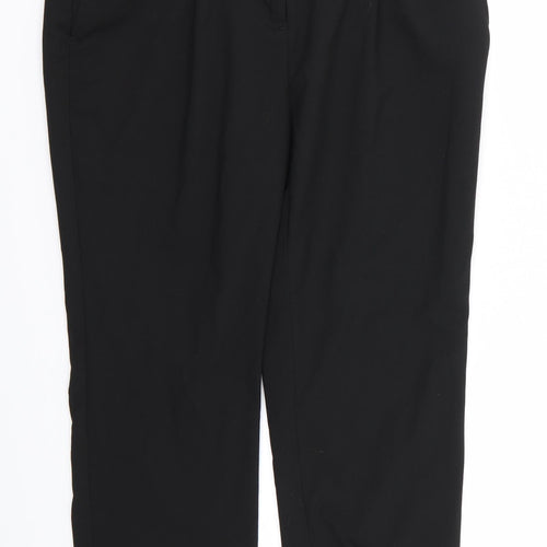NEXT Womens Black   Trousers  Size 12 L25 in
