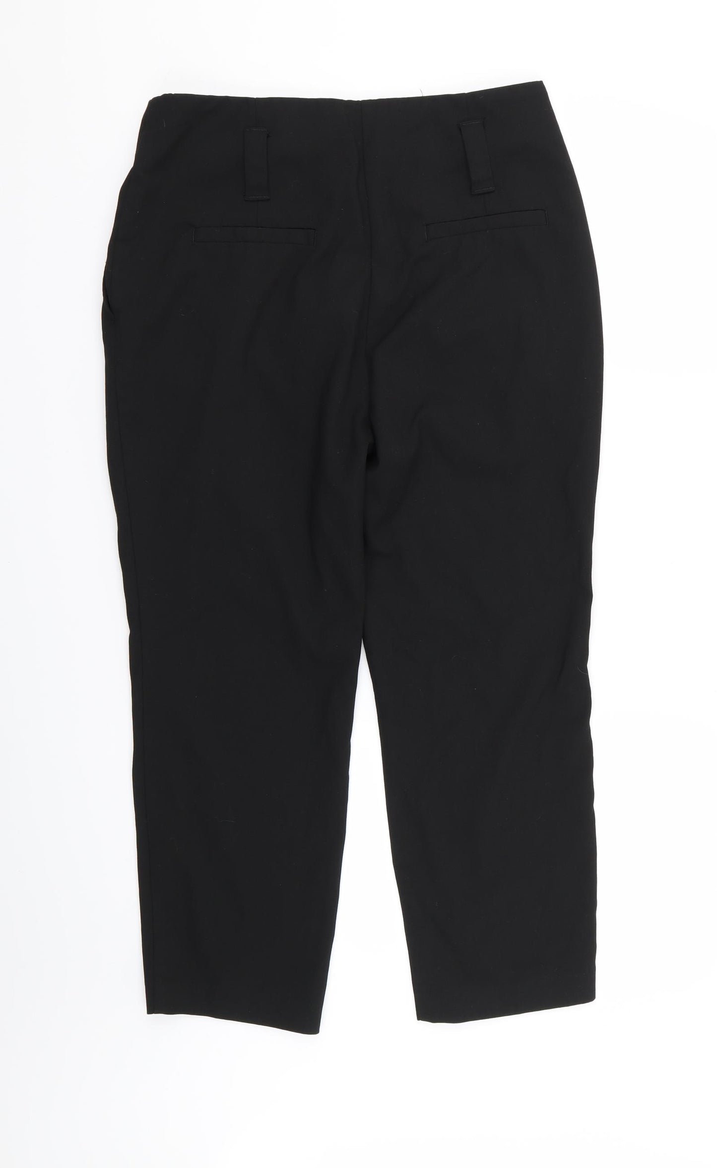 NEXT Womens Black   Trousers  Size 12 L25 in