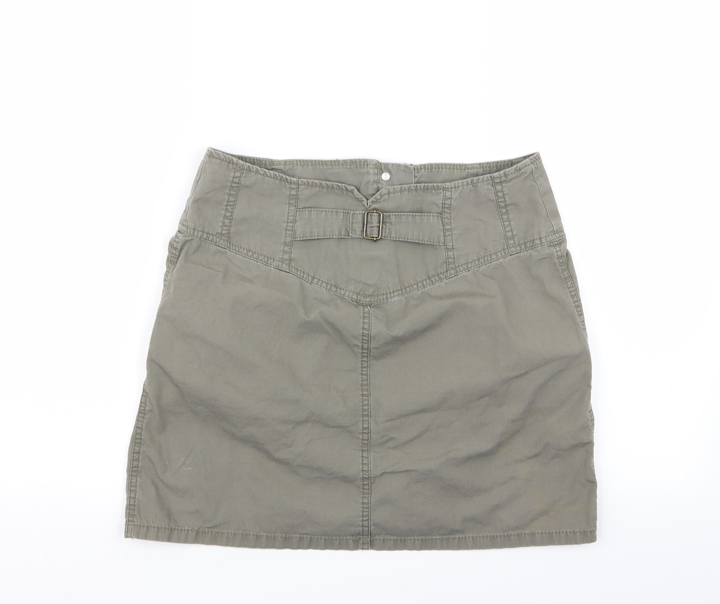 H&M Womens Green   Mini Skirt Size 8