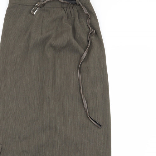 Alexon Womens Green   Flare Skirt Size 8