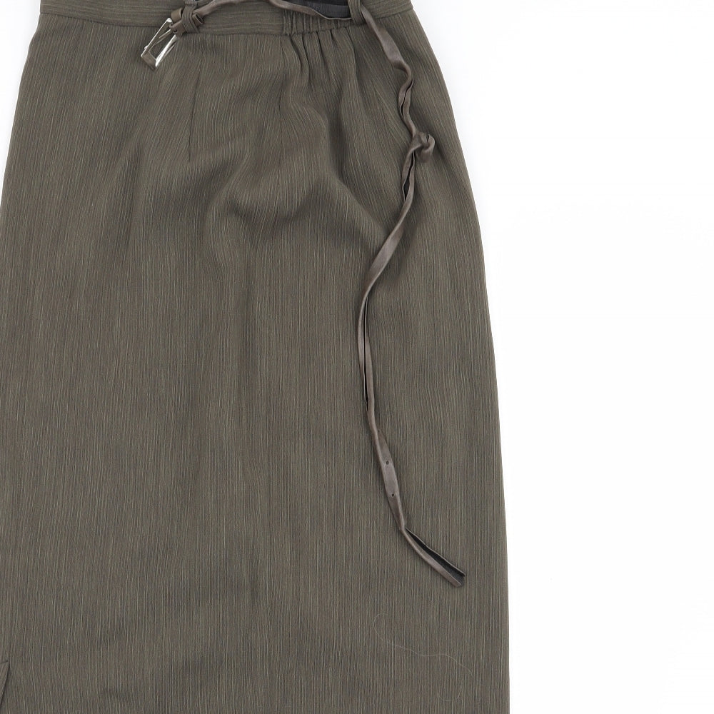 Alexon Womens Green   Flare Skirt Size 8