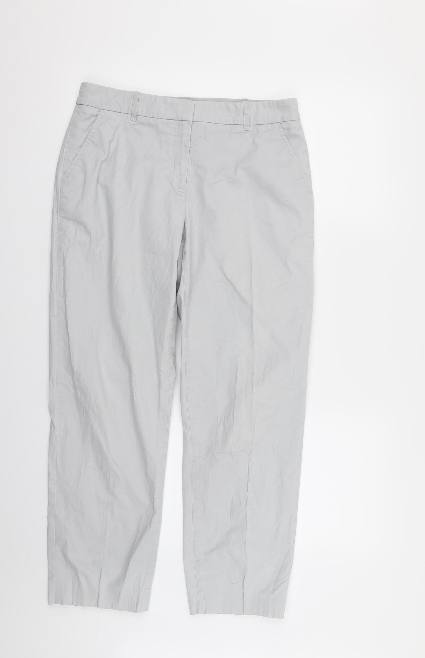 Hobbs Womens Grey   Trousers  Size 10 L28 in