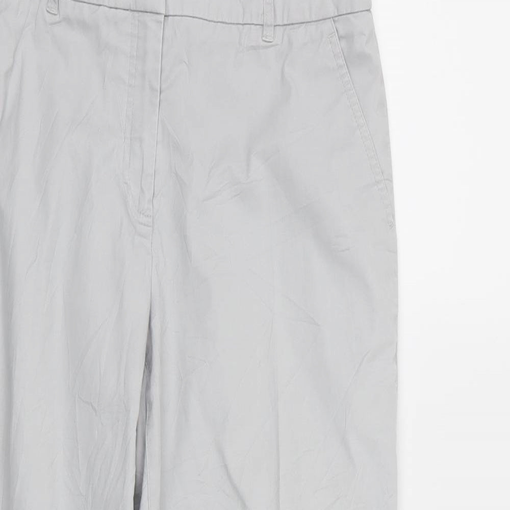 Hobbs Womens Grey   Trousers  Size 10 L28 in