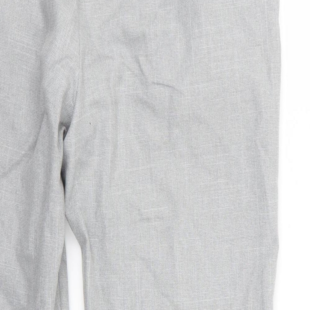 M&S Mens Grey   Trousers  Size 34 in L26 in