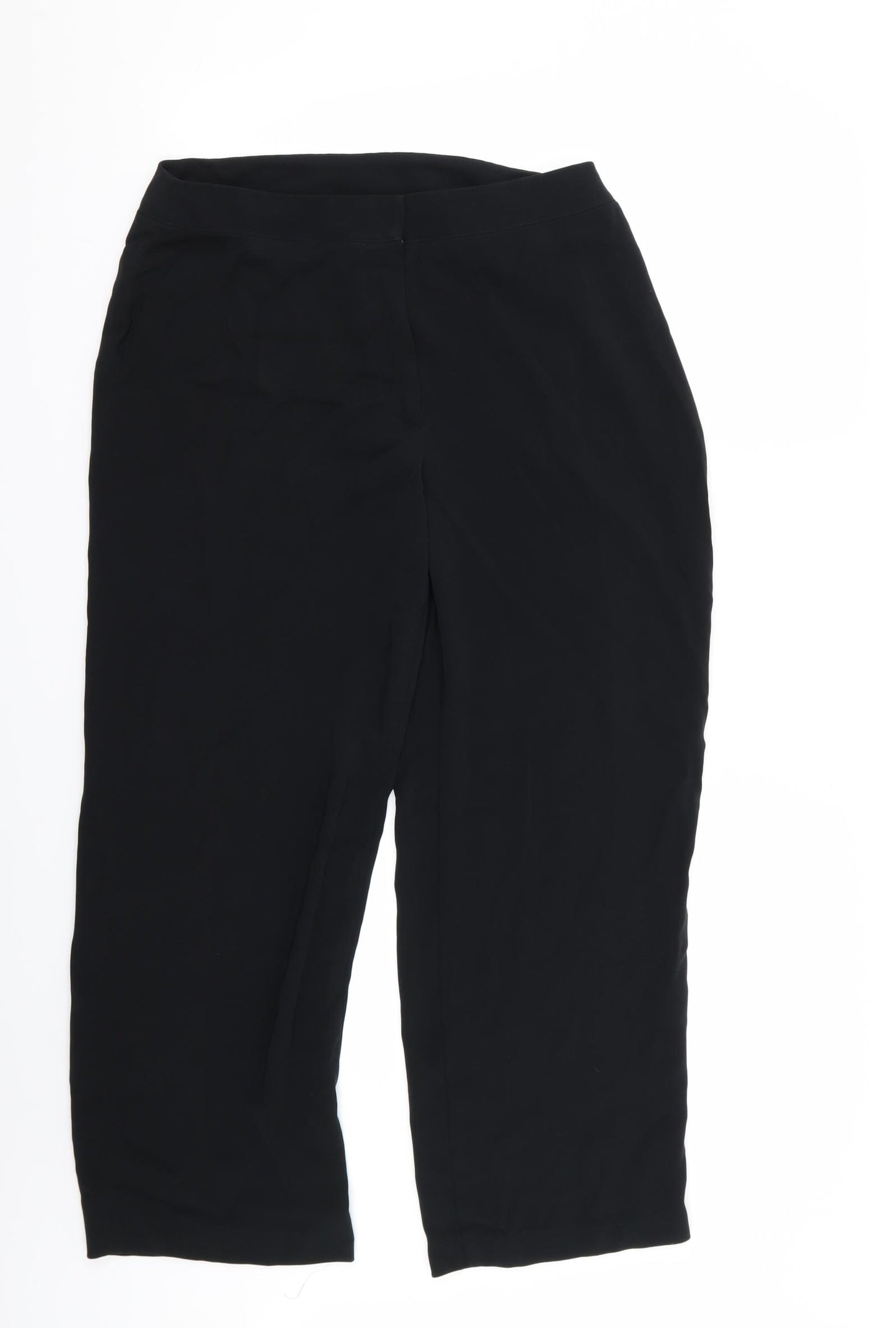 st michael Womens Black   Trousers  Size 14 L27 in