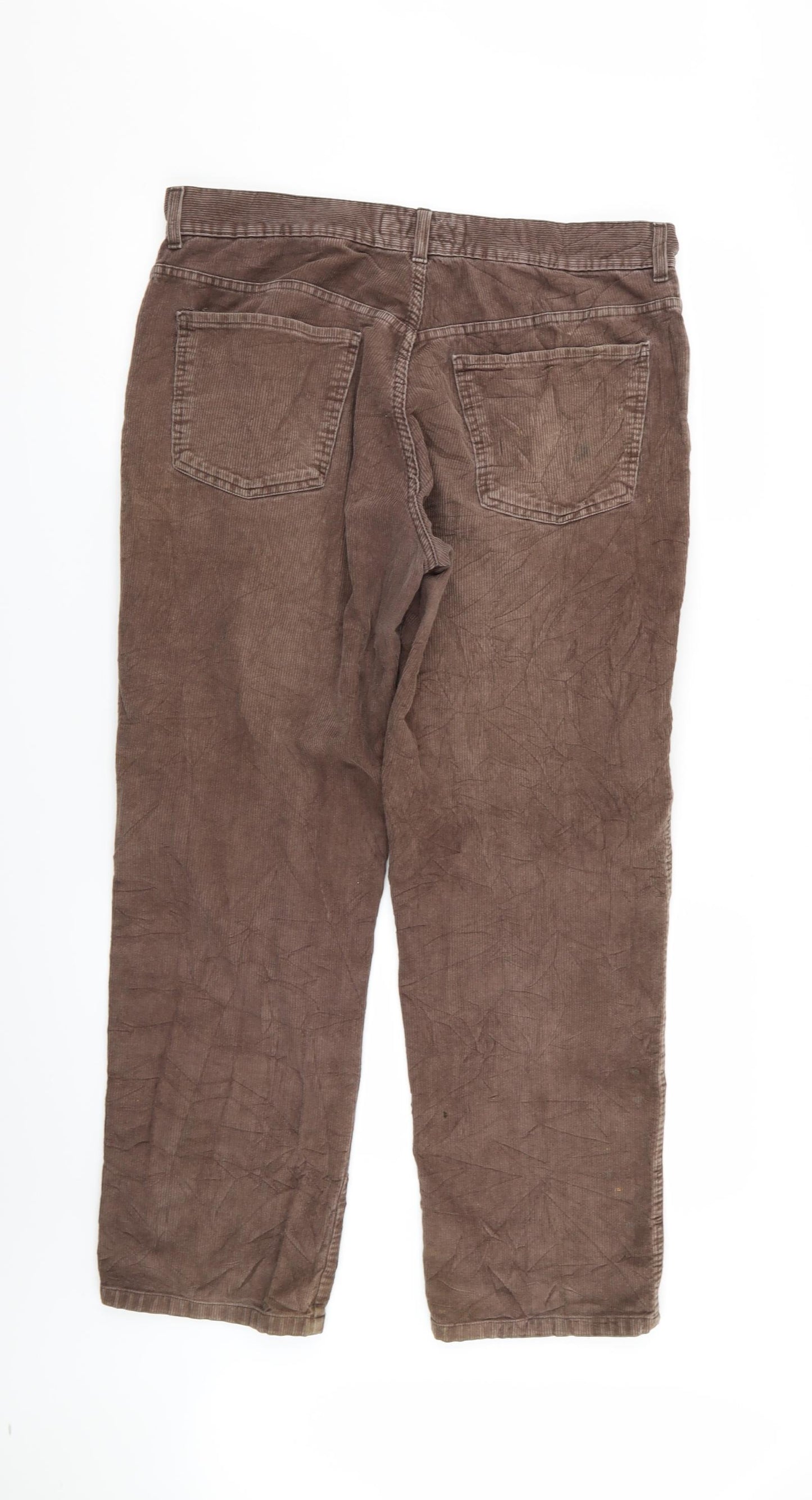 Preworn Mens Brown   Straight Jeans Size 34 in L30 in