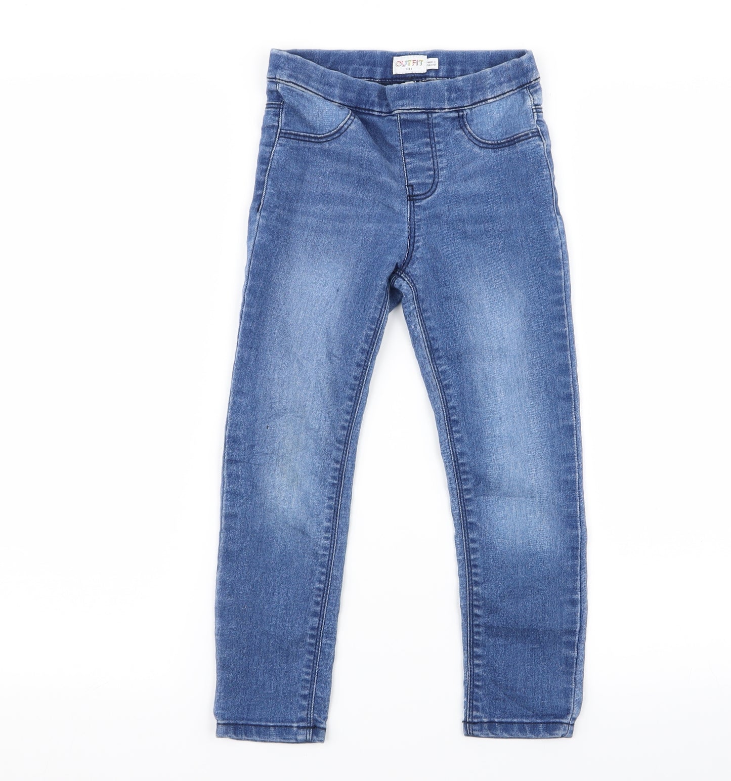 outfit Girls Blue   Jegging Trousers Size 5-6 Years
