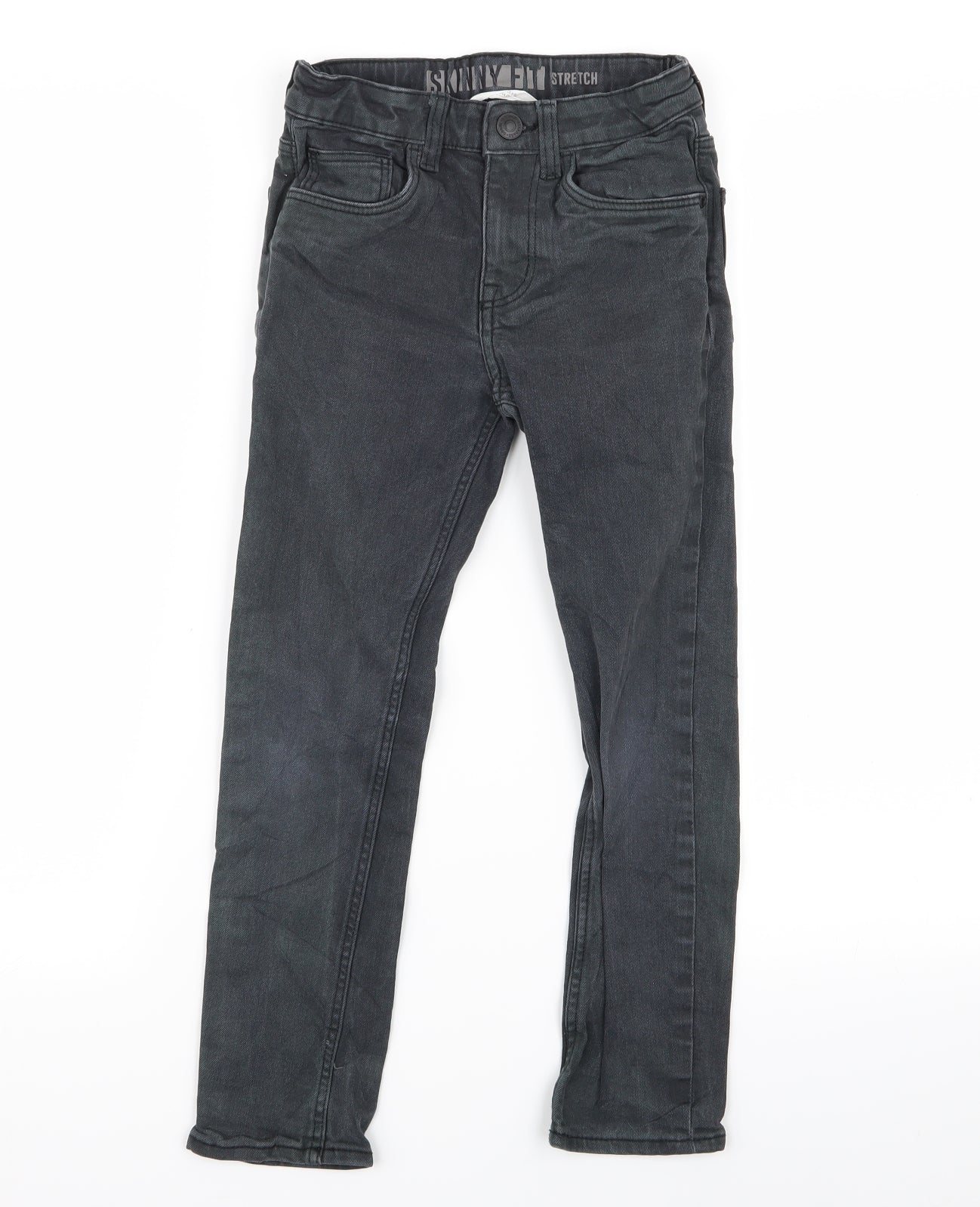 H&M Boys Black   Skinny Jeans Size 8-9 Years