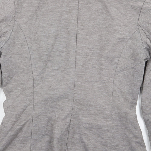 H&M Womens Grey   Jacket Blazer Size 10