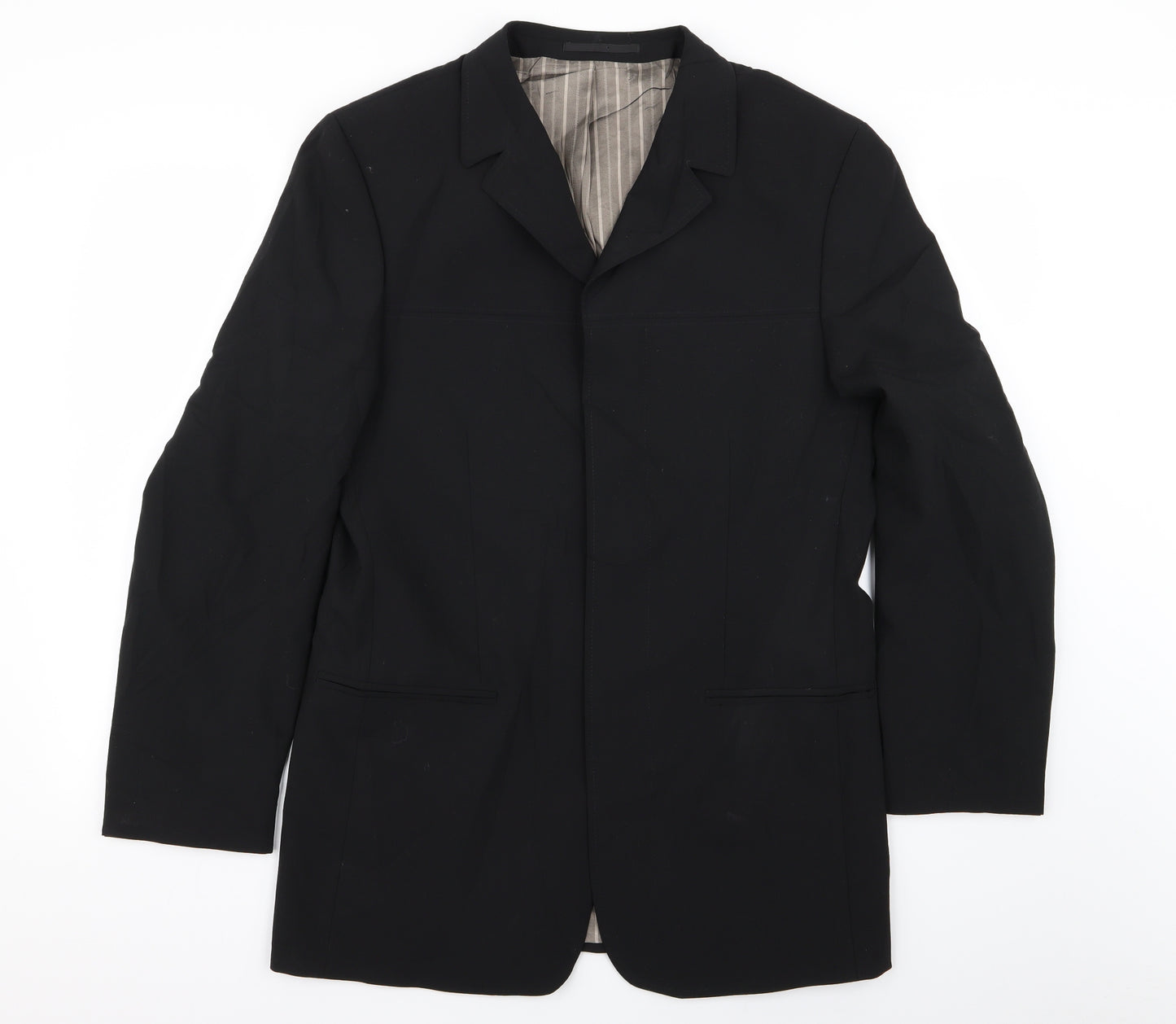 River Island Mens Black   Jacket Blazer Size 38