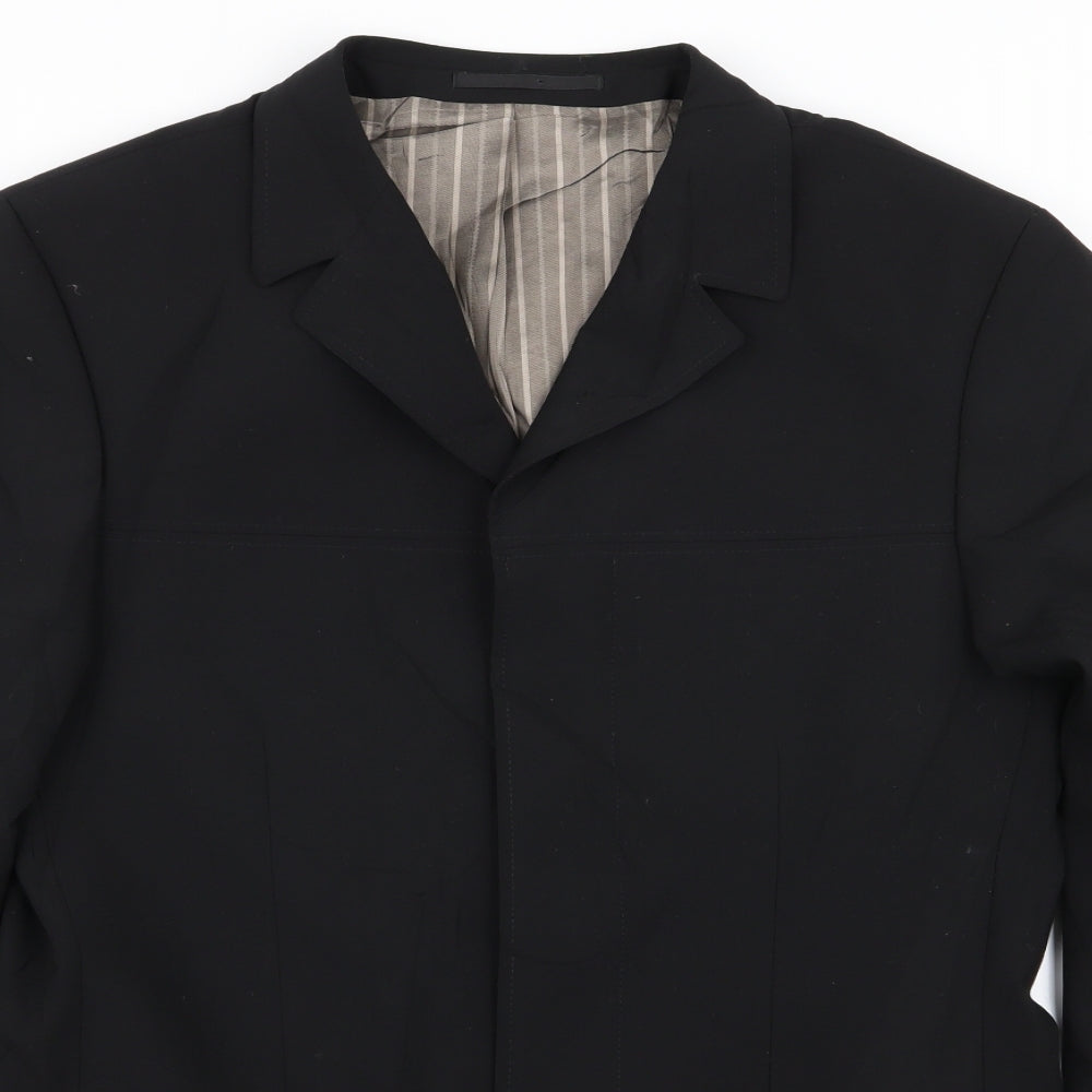 River Island Mens Black   Jacket Blazer Size 38