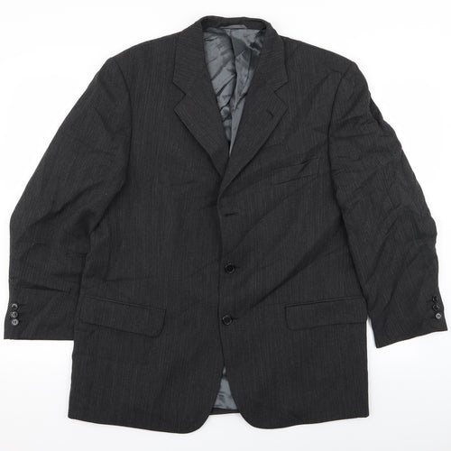 salatore giolanni Mens Black   Jacket Blazer Size 42