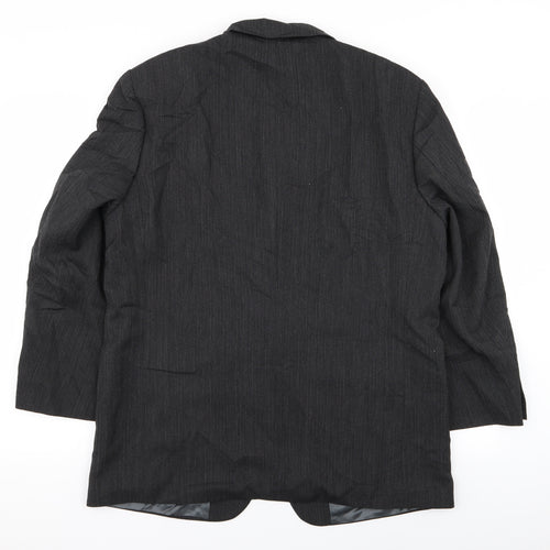 salatore giolanni Mens Black   Jacket Blazer Size 42