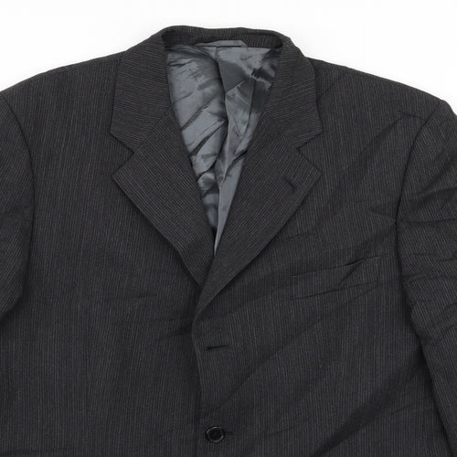 salatore giolanni Mens Black   Jacket Blazer Size 42