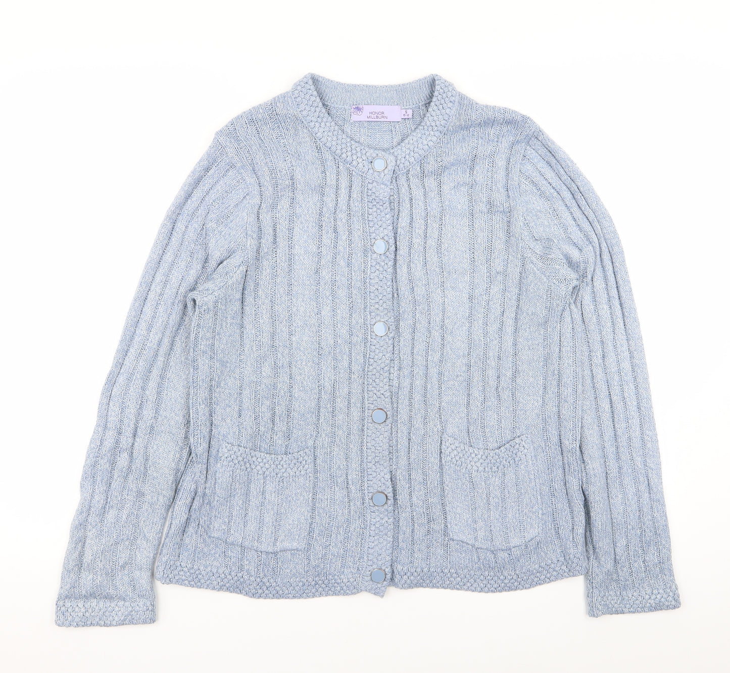 Honor Milburn Womens Blue   Cardigan Jumper Size 10