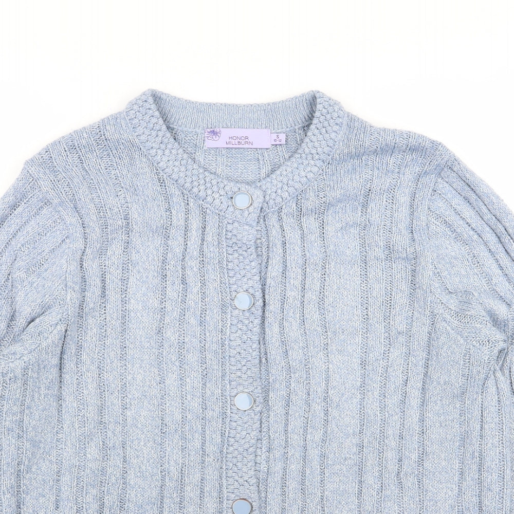 Honor Milburn Womens Blue   Cardigan Jumper Size 10