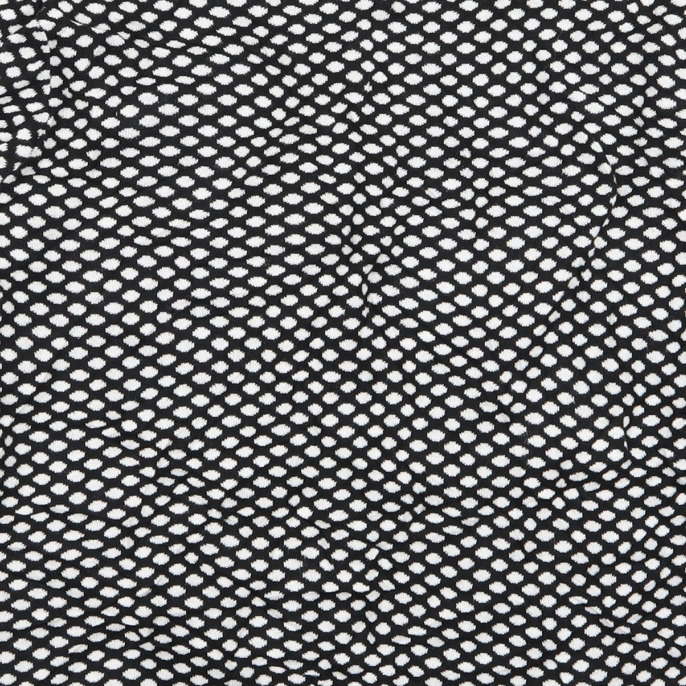 Per Una Womens Black Polka Dot  Cardigan Jumper Size 16