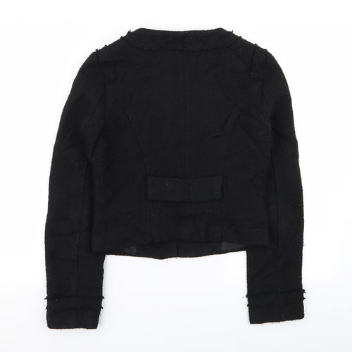 Warehouse Womens Black   Jacket Blazer Size 8