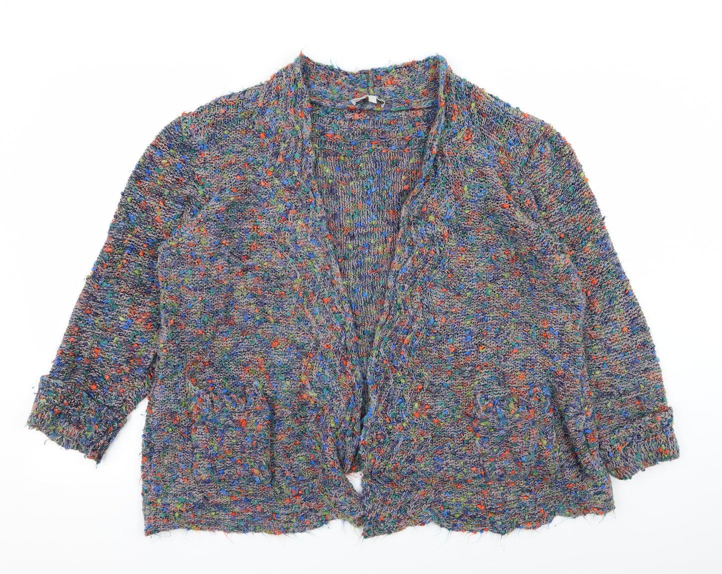 Per Una Womens Multicoloured   Cardigan Jumper Size 20