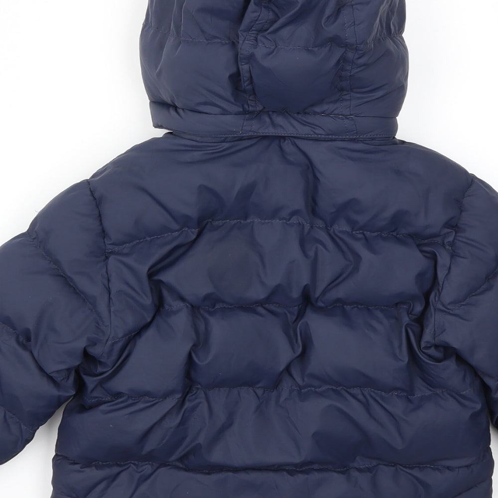 Timberland Boys Blue   Basic Coat Coat Size 2 Years