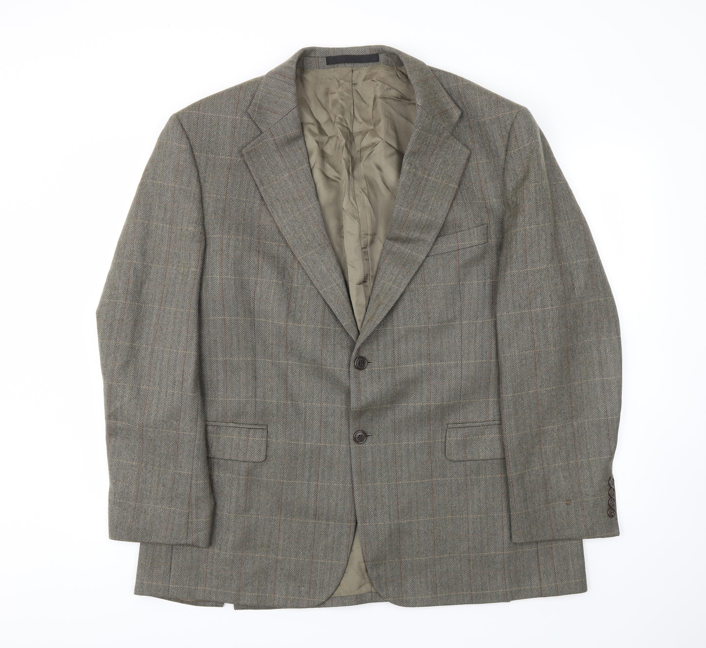 M&S Mens Brown   Jacket Blazer Size 44