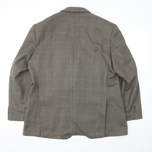 M&S Mens Brown   Jacket Blazer Size 44